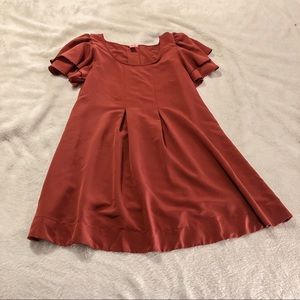 Rust Mini Dress